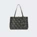 MALA GUESS ECO BRENTON TOTE MULHER COAL LOGO