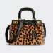 MALA GUESS KATEY LUXE LUXURY SATCHEL LEOPARD