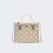MALA GUESS LORALEE STATUS SATCHEL WHITE LOGO