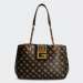 MALA GUESS BLIGN SHOPPER MOCHA MULTI