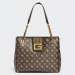 MALA GUESS BLING GIRLFREND TOTE MOCHA MULTI