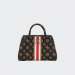 MALA GUESS NELKA MINI SATCHEL MOCHA LOGO