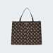 MALA GUESS SILVANA 2 MOCHA LOGO