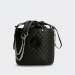 MALA GUESS HEYDEN DRAWSTRING BUCKET BLACK