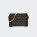 MALA GUESS AJIONA CROSSBODY BROWN LOGO