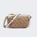 MALA GUESS MIKA DOUBLE POUCH BROWN