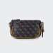 MALA GUESS ARIE DOUBLE POUCH CROSSBODY BROWN