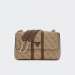 MALA GUESS NOREEN CONVERTIBLE XBODY FLAP LATTE LOGO/BROWN
