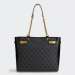 MALA GUESS ZADIE SHOPPER COAL LOGO/BLACK