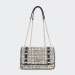 MALA GUESS ADAM TWEED CROSSBODY BLACK/WHITE