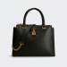 MALA GUESS CENTRE STAGE HANDBAG BLACK