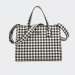 MALA GUESS SILVANA 2 TOTE BLACK/WHITE