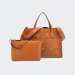 MALA GUESS KATEY PERF SMALL TOTE COGNAC