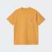 T-SHIRT CARHARTT WIP POCKET PALE ORANGE
