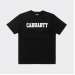T-SHIRT CARHARTT WIP COLLEGE BLACK/WHITE