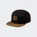 BONÉ CARHARTT LOGO BLACK/HAMILTONBROWN