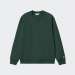 SWEATSHIRT CARHARTT WIP CHASE GREEN/GOLD