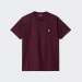 TSHIRT CARHARTT WIP CHASE AMARONE/GOLD