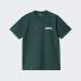 TSHIRT CARHARTT WIP UNIVERSITY SCRIPT BOTANIC/WHITE