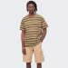 TSHIRT CARHARTT WIP CORFIELD STRIPE/LEATH