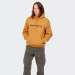 HOODIE CARHARTT WIP I030230 OCHRE/DARK NAVY