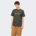 TSHIRT CARHARTT WIP SCRIPT BOXWOOD/OCHRE