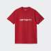 TSHIRT CARHARTT WIP SCRIPT ARCADE/WHITE