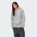 HOODIE CARHARTT WIP SCRIPT EMBROIDERY GREY HEATHER/WHITE