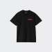 TSHIRT CARHARTT WIP FAST FOOD BLACK/RED