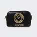 MALA LOVEMOSCHINO LOGO MOTIF CROSSBODY NERO