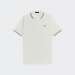 POLO FRED PERRY M3600 SNOW WHITE/DESERT