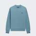 SWEATSHIRT FRED PERRY M7535 ASH BLUE