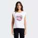 TSHIRT LIU JO MA4332J5003 BCO/ LOS ANGELES