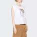 TSHIRT LIU JO MA4332J5003 BCO/ MYKONOS