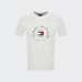TSHIRT TOMMY HILFIGER FLAG ARCH WHITE