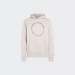 HOODIE TOMMY HILFIGER MONOTYPE ROUNDALL CASHMERE CREME