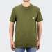 TSHIRT ELEMENT BASIC POCKET LABEL ARMY