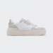 D.FRANKLIN LOW COURT BASIC WHITE/ROSE GOLD