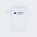 TSHIRT RVCA BIG WHITE