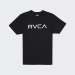 TSHIRT RVCA BIG BLACK