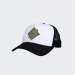 BONÉ SANTA CRUZ SOLITAIRE MESHBACK WHITE