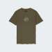 TSHIRT SANTA CRUZ CARVED MFG FRONT UNIFORM GREEN