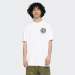 TSHIRT SANTA CRUZ HOLO FLAMED DOT WHITE