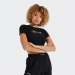 TSHIRT ELLESSE ROMANCIA CROP BLACK