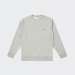 SWEATSHIRT SANJO K100 PATCH GREY