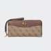 CARTEIRA GUESS NELL MAXI LATTE LOGO/BROWN