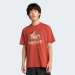 TSHIRT TIMBERLAND FRONT BOOT GRAPHIC DARK RED