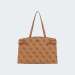 MALA GUESS BERTA LATTE LOGO BROWN