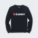 SWEATSHIRT ELEMENT BLAZIN CREW FLINT BLACK