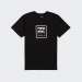 T-SHIRT BILLABONG UNITY STACKED BLACK